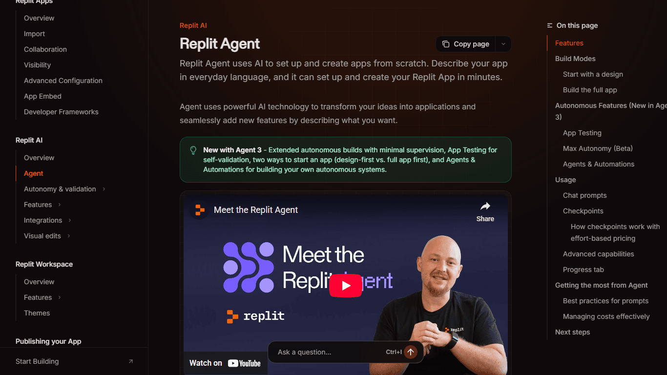Replit Agent