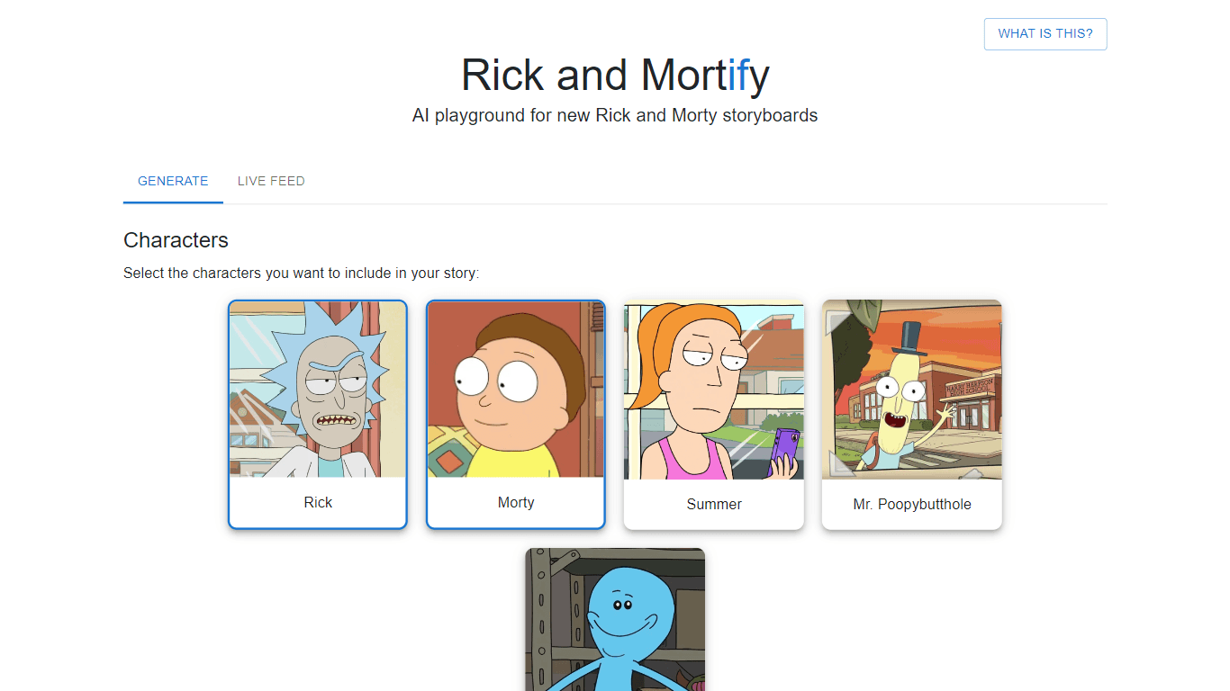 Rick and Mortify