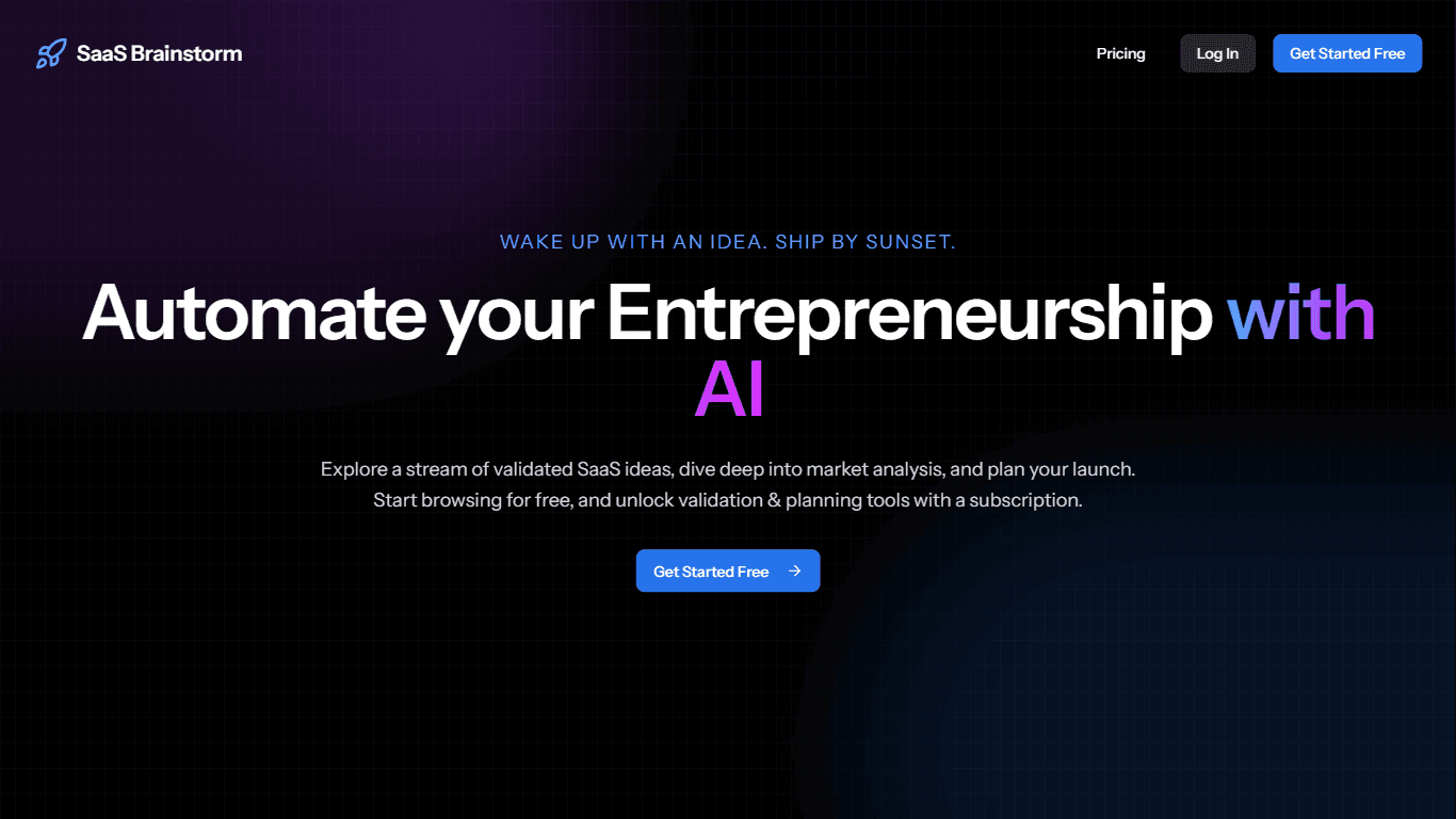 SaaS Brainstorm