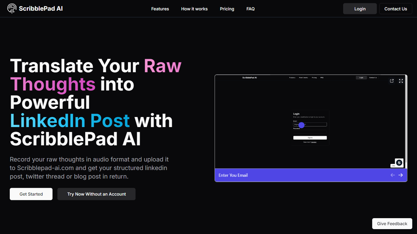 ScribblePad AI