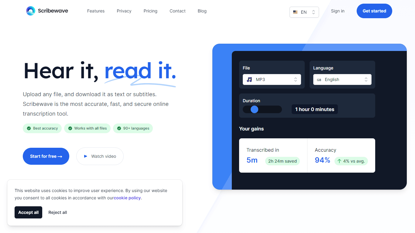 Scribewave