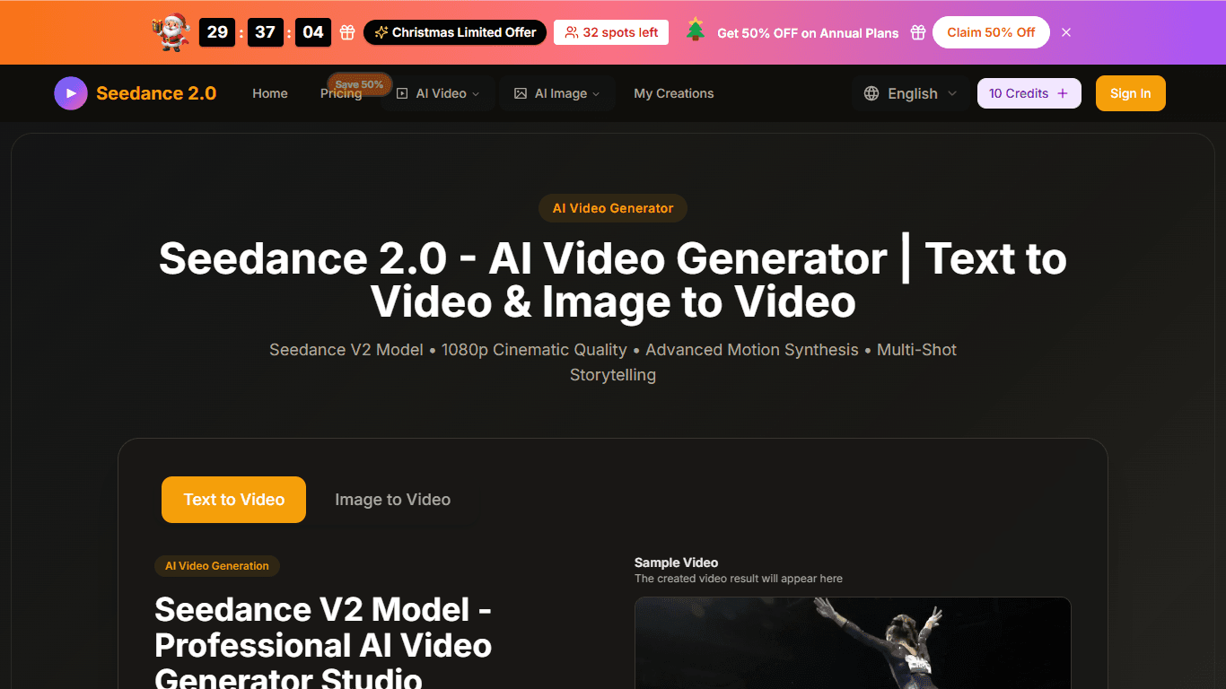 Seedance 2.0 AI