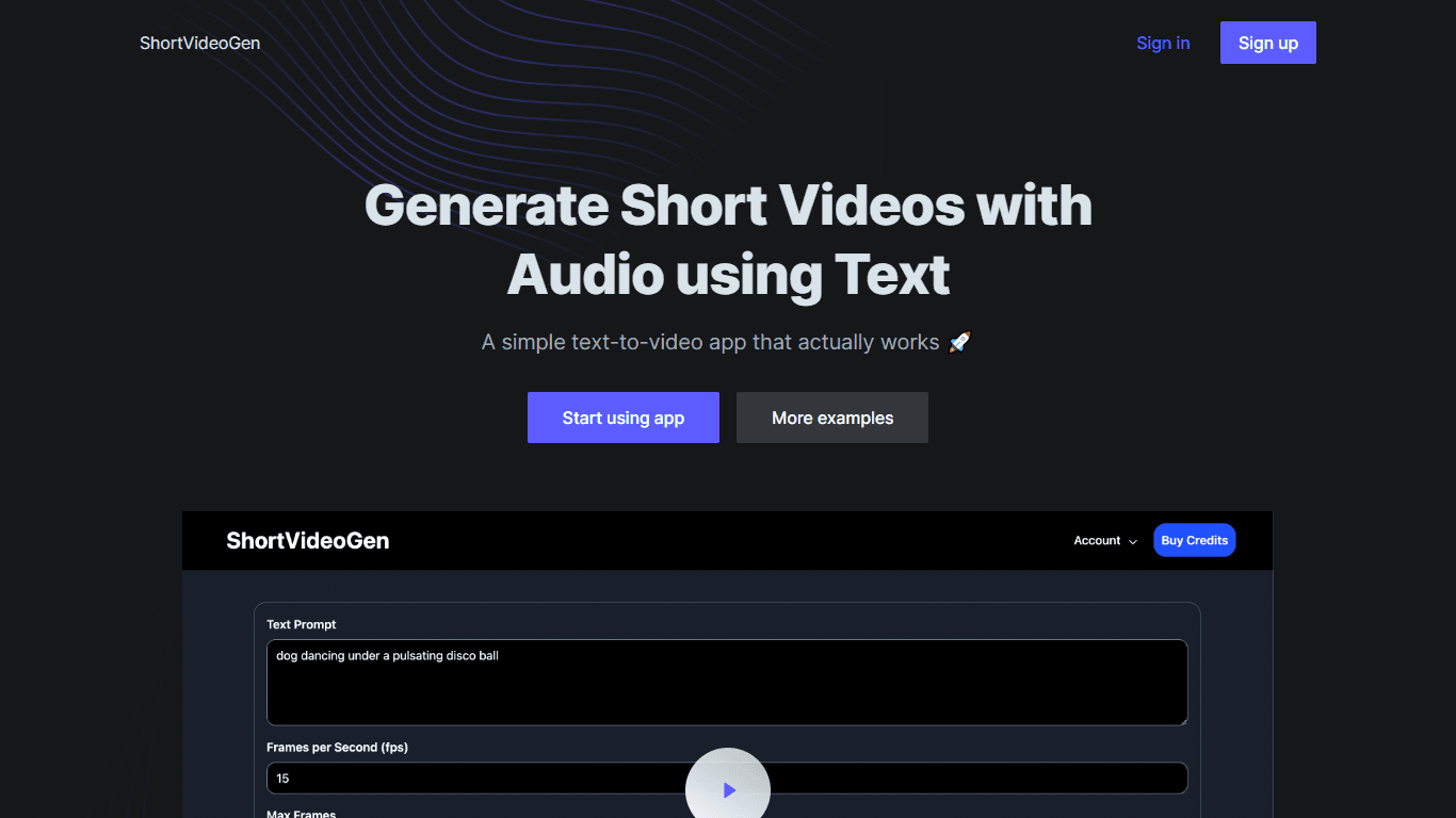 ShortVideoGen