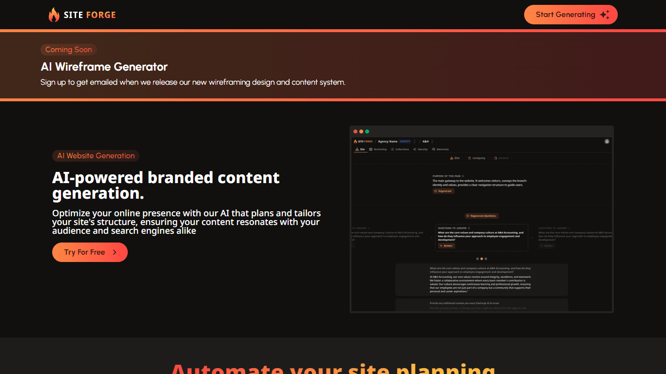 SiteForge