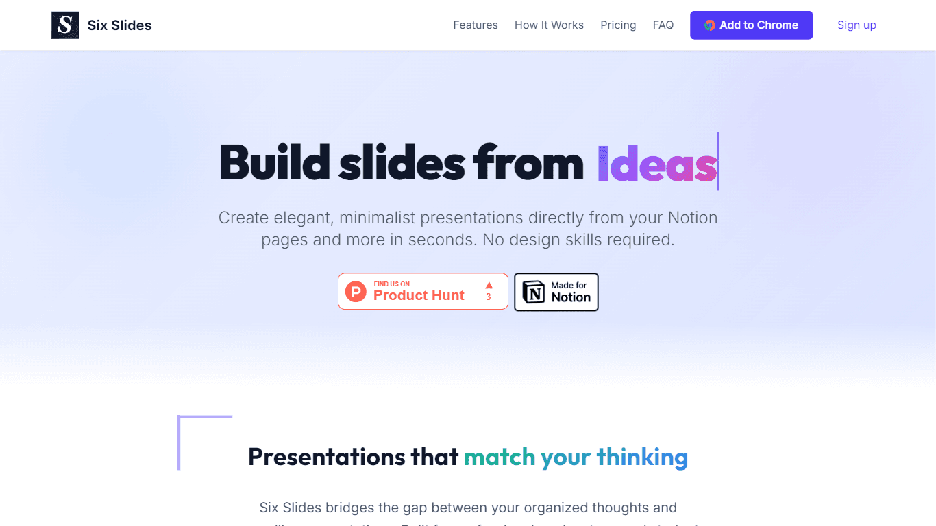 Six Slides