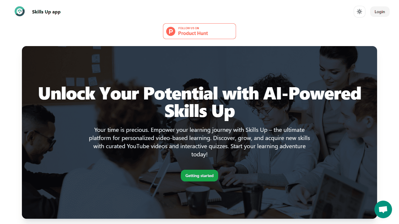 Skills Up app