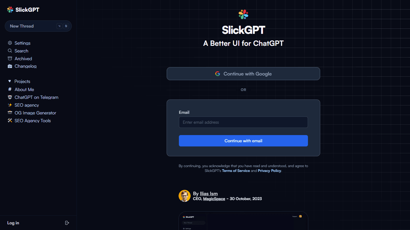 SlickGPT