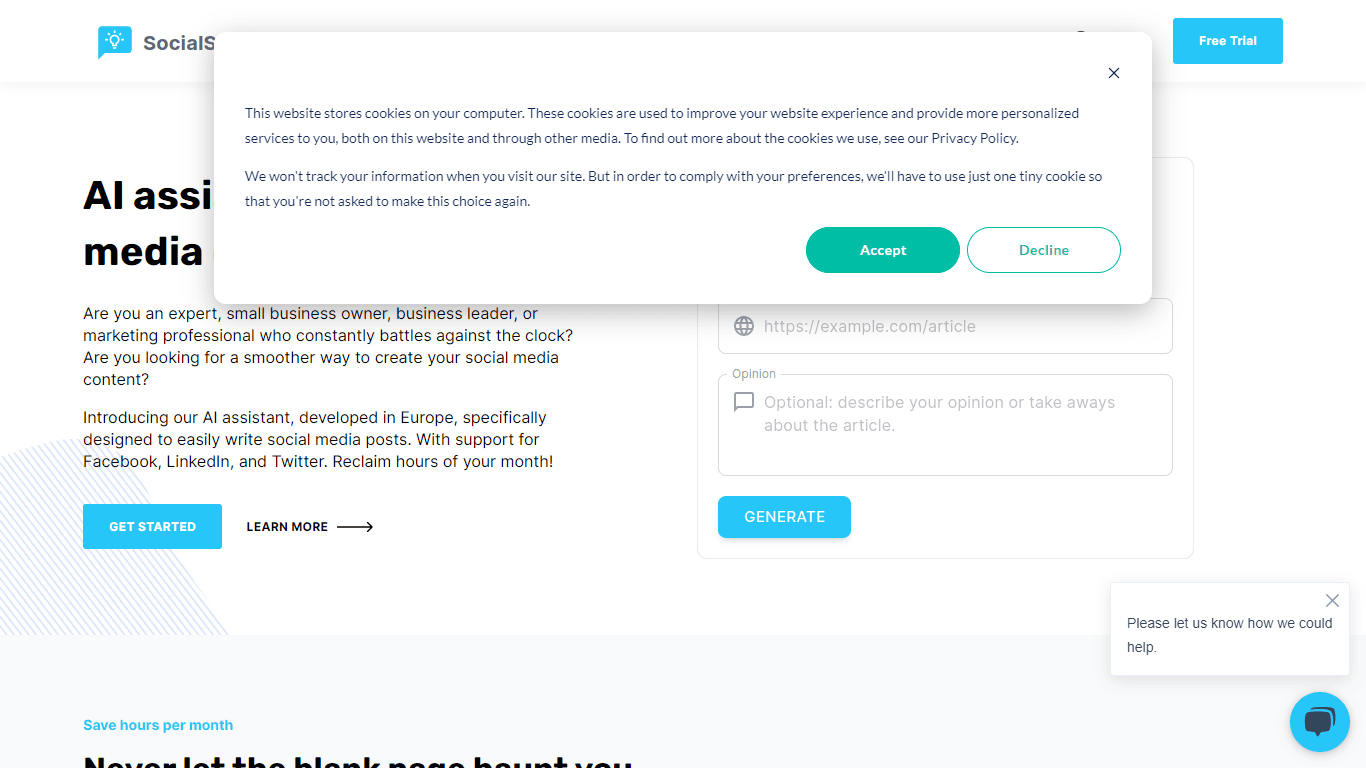 SocialSnips AI