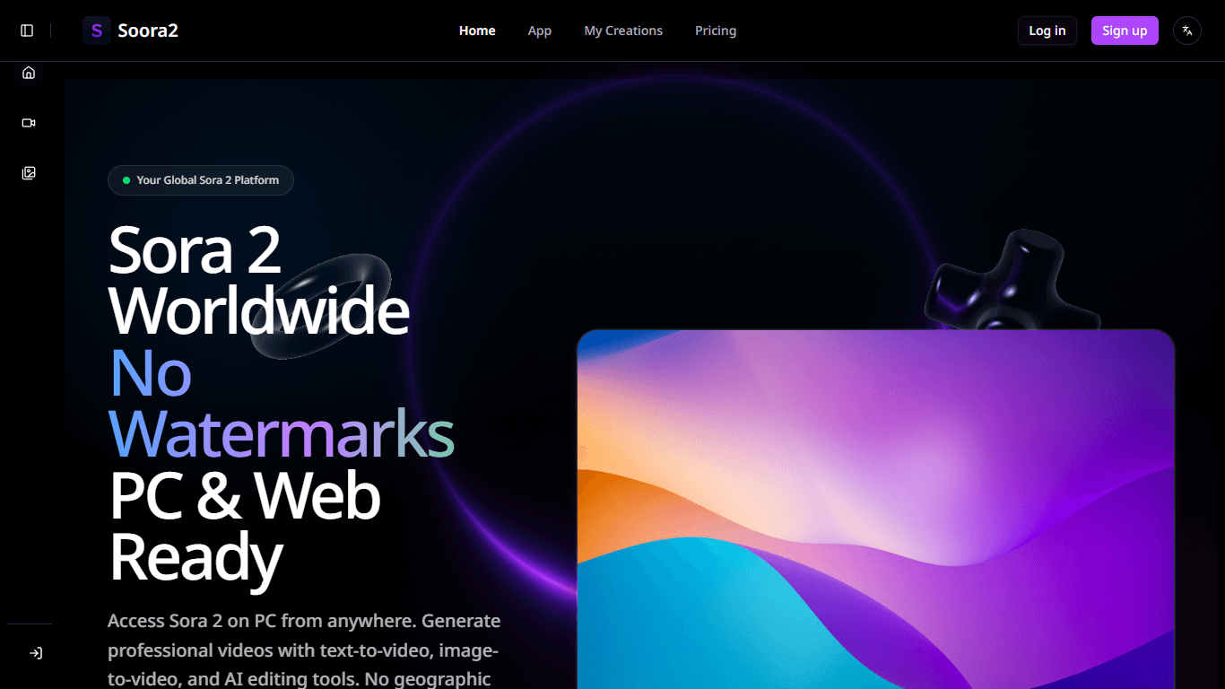 Sora 2 Online - Watermark-Free AI Video Generator