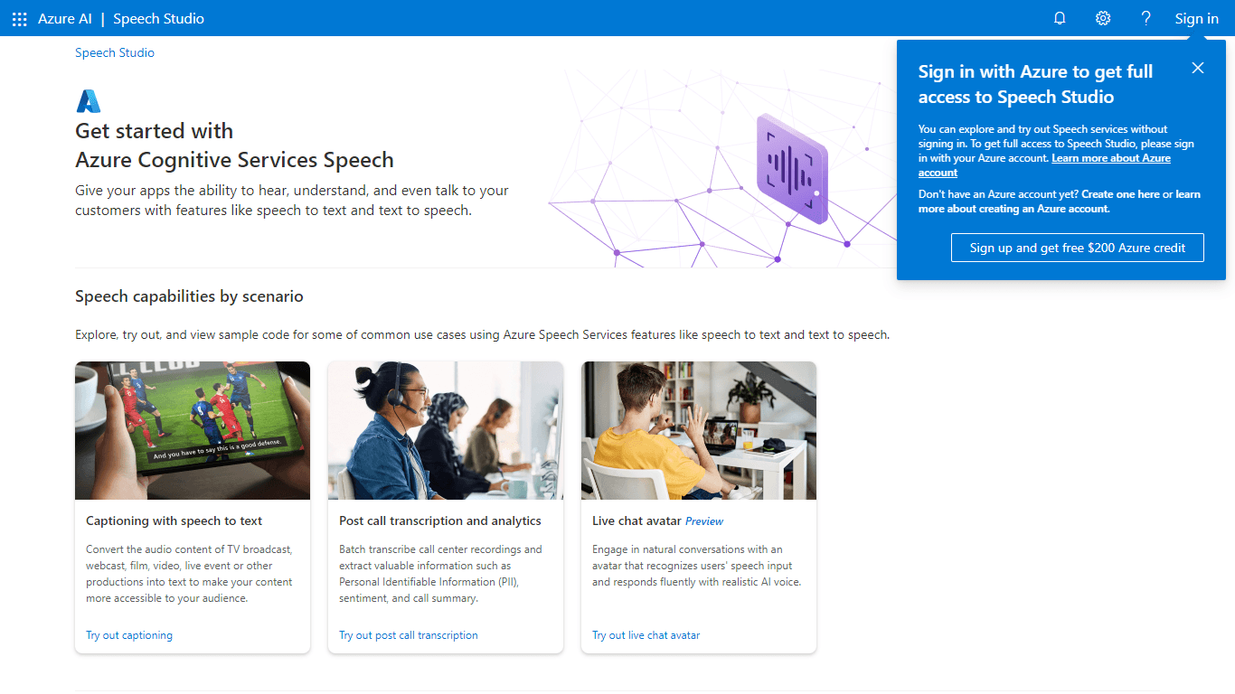 Speech Studio