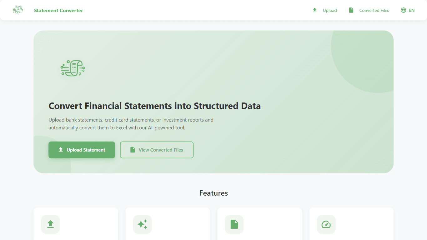 Statement Converter