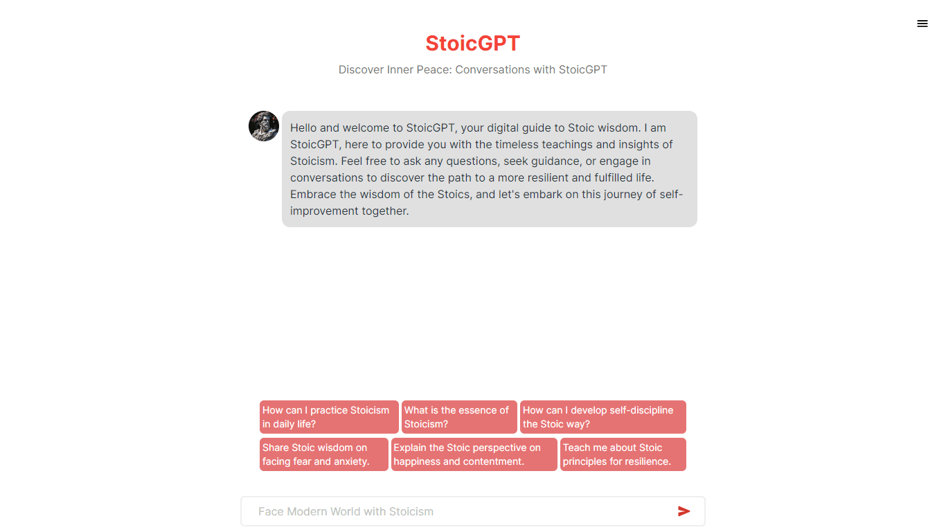 StoicGPT