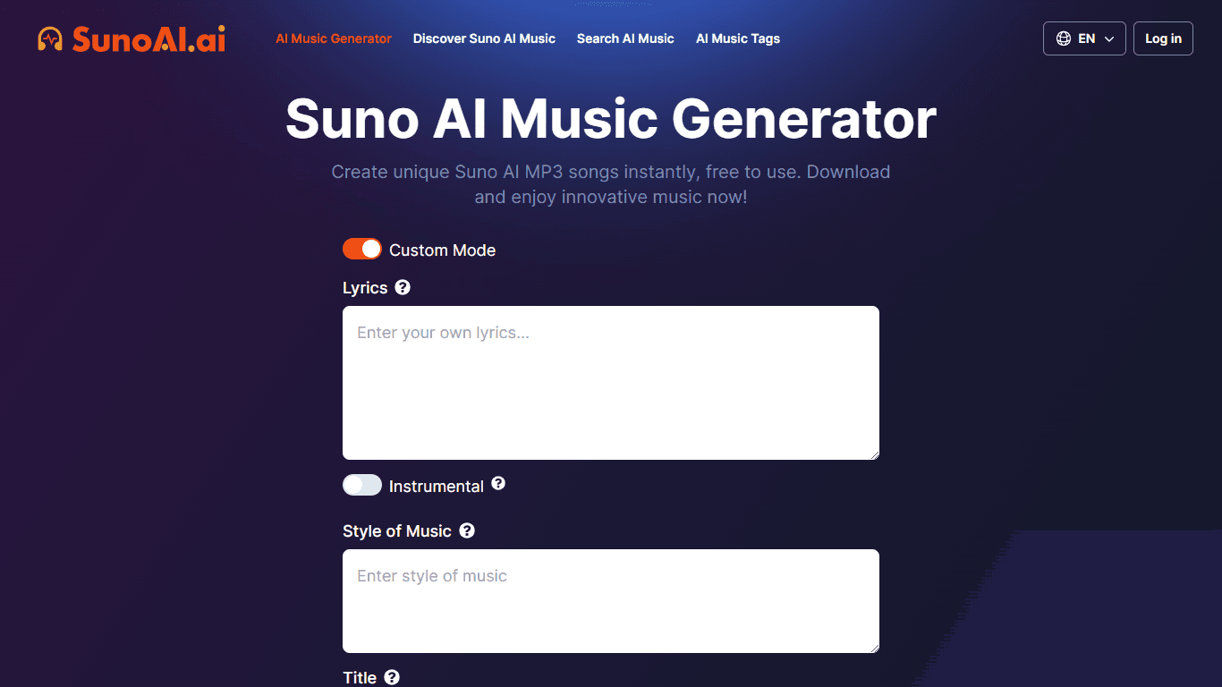 SunoAI.ai