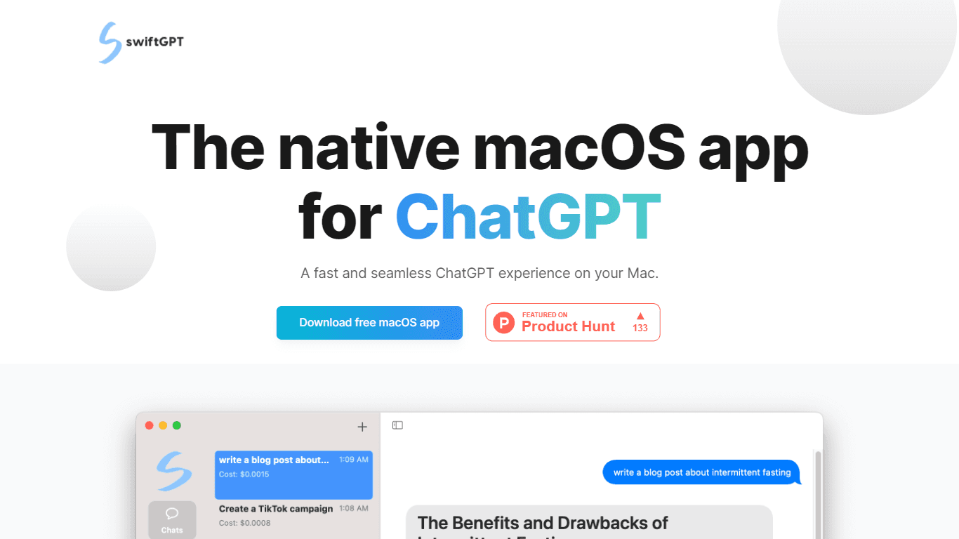 swiftGPT.app