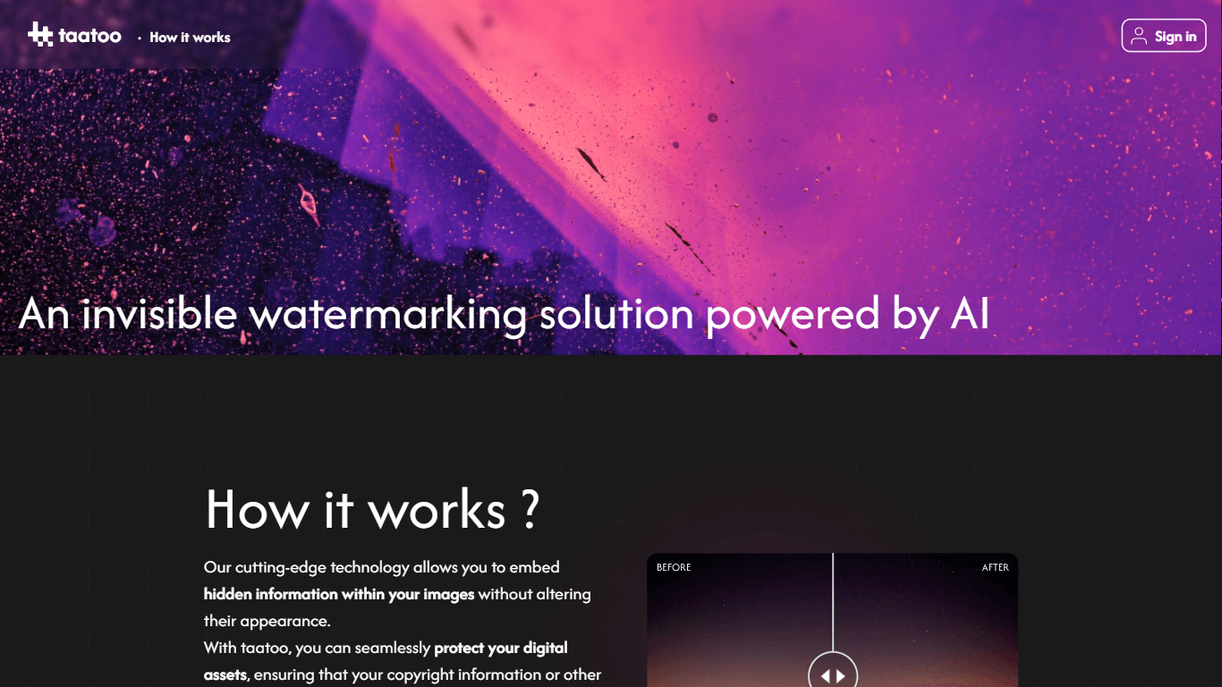 Taatoo watermark