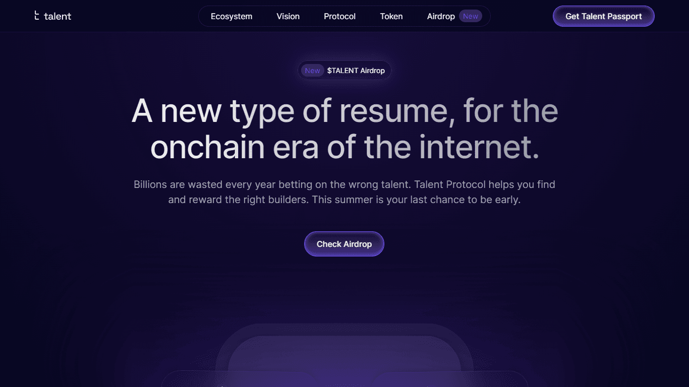 Talent Protocol