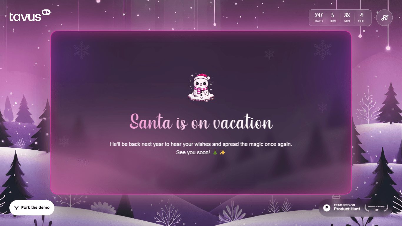 Talk to Santa