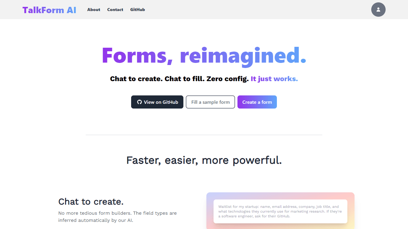 TalkForm AI