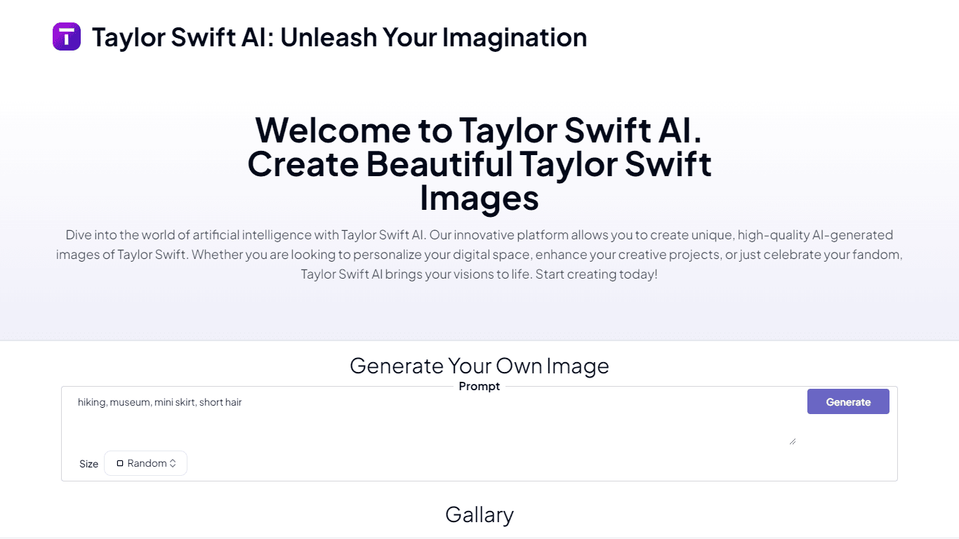 Taylor Swift AI