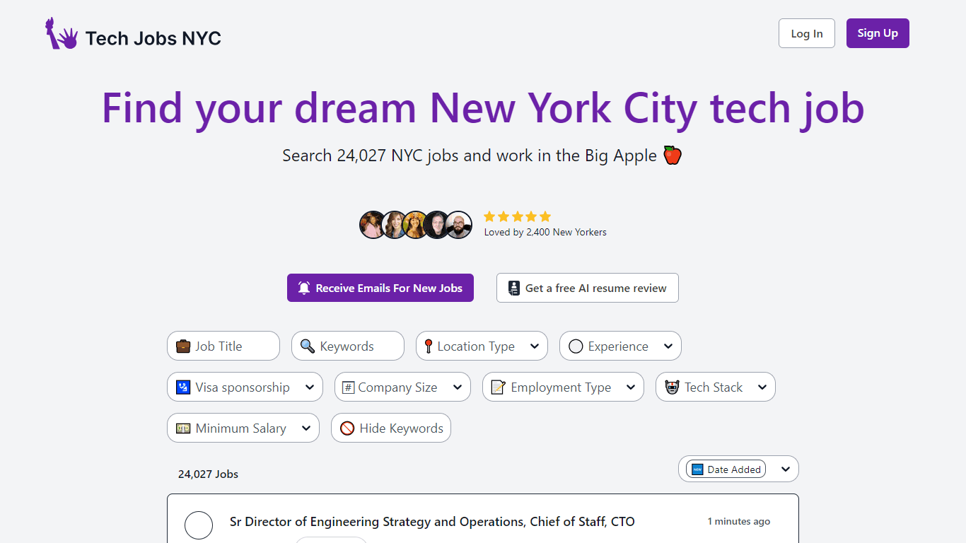 Tech Job NYC