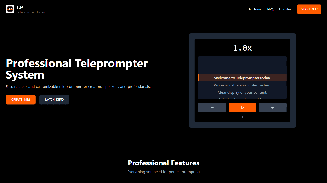 Teleprompter.today