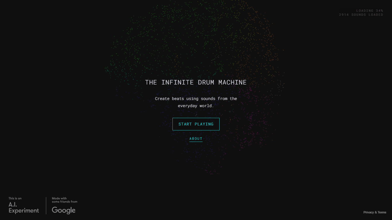 The Infinite Drum Machine By Google