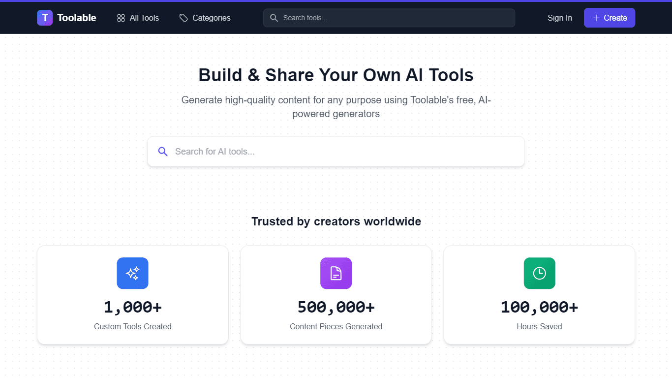 Toolable