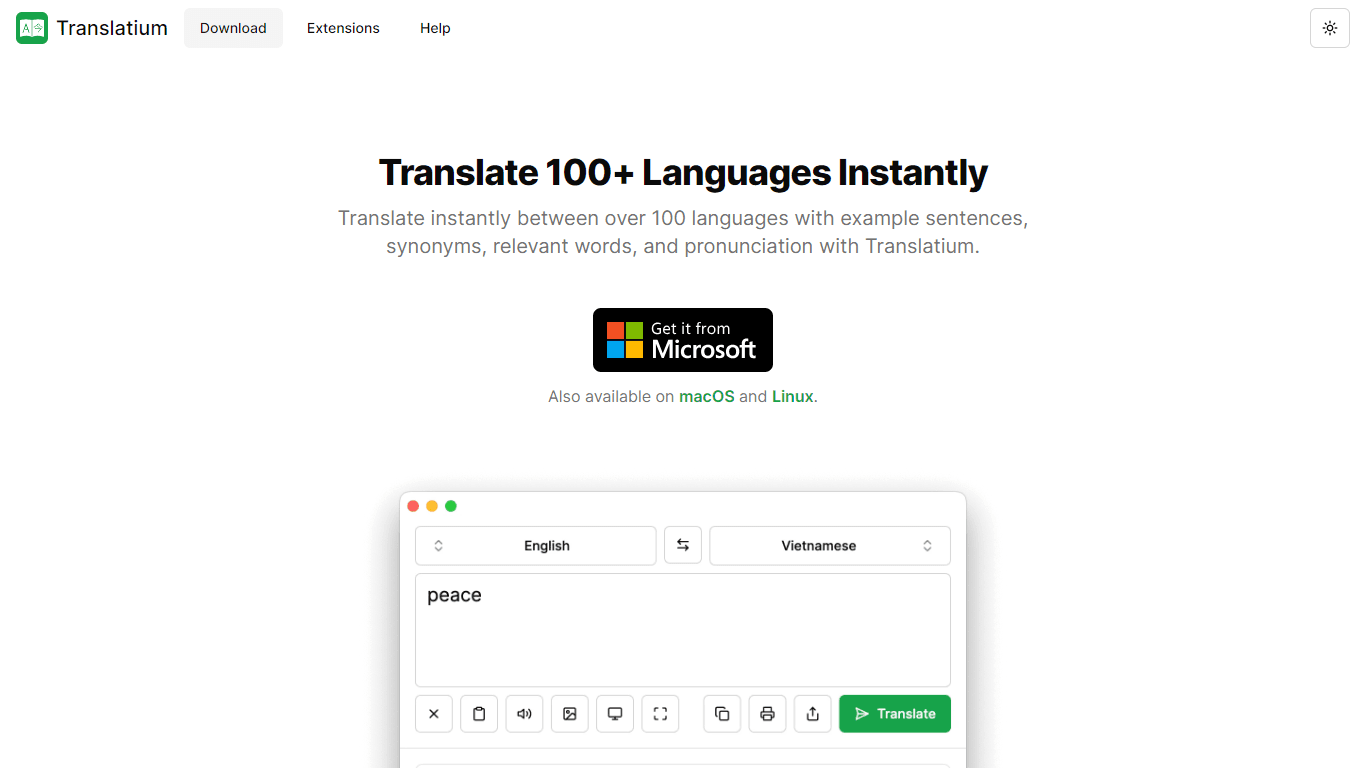Translatium for Mac & PC