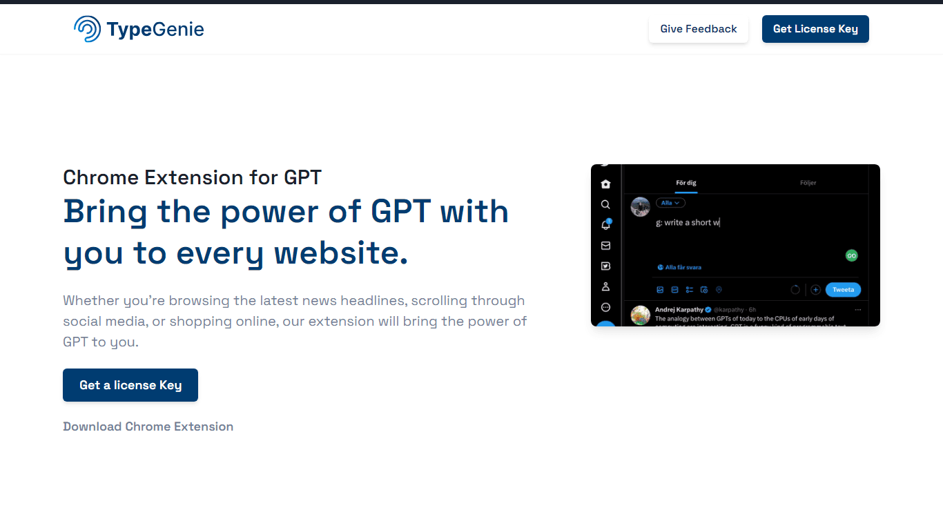 TypeGenie
