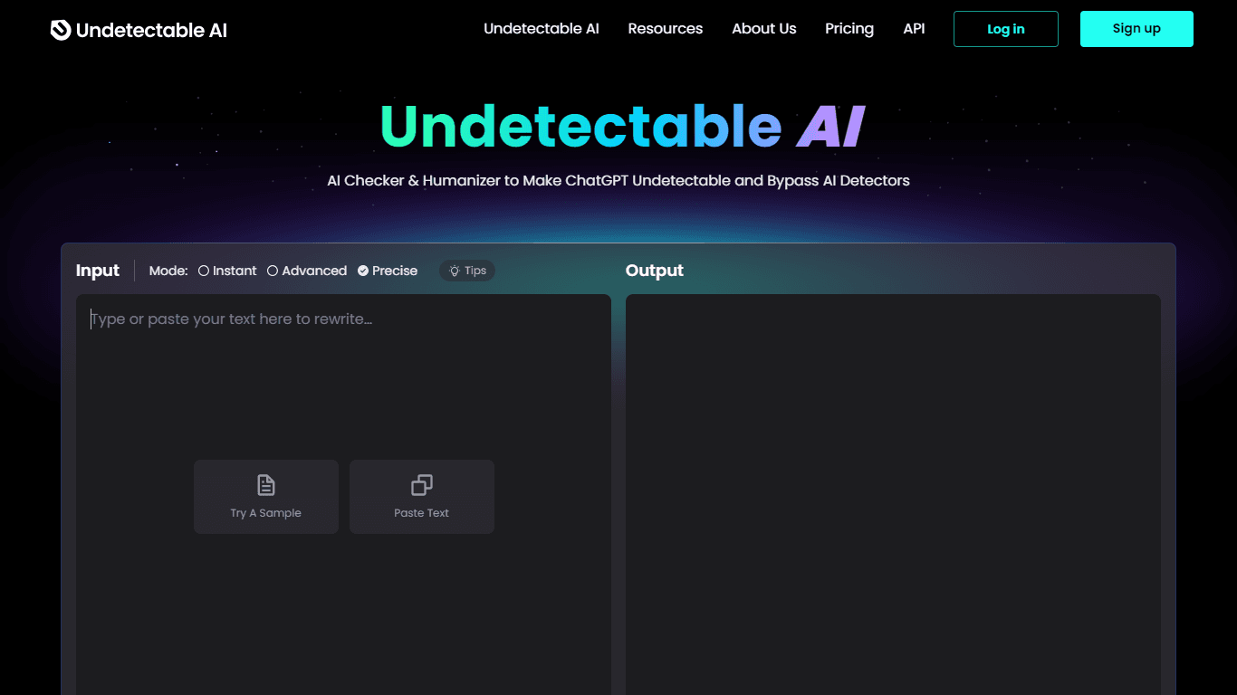Undetectable AI