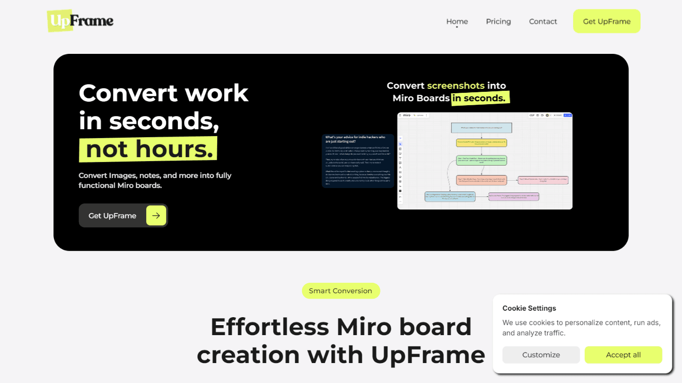 UpFrame