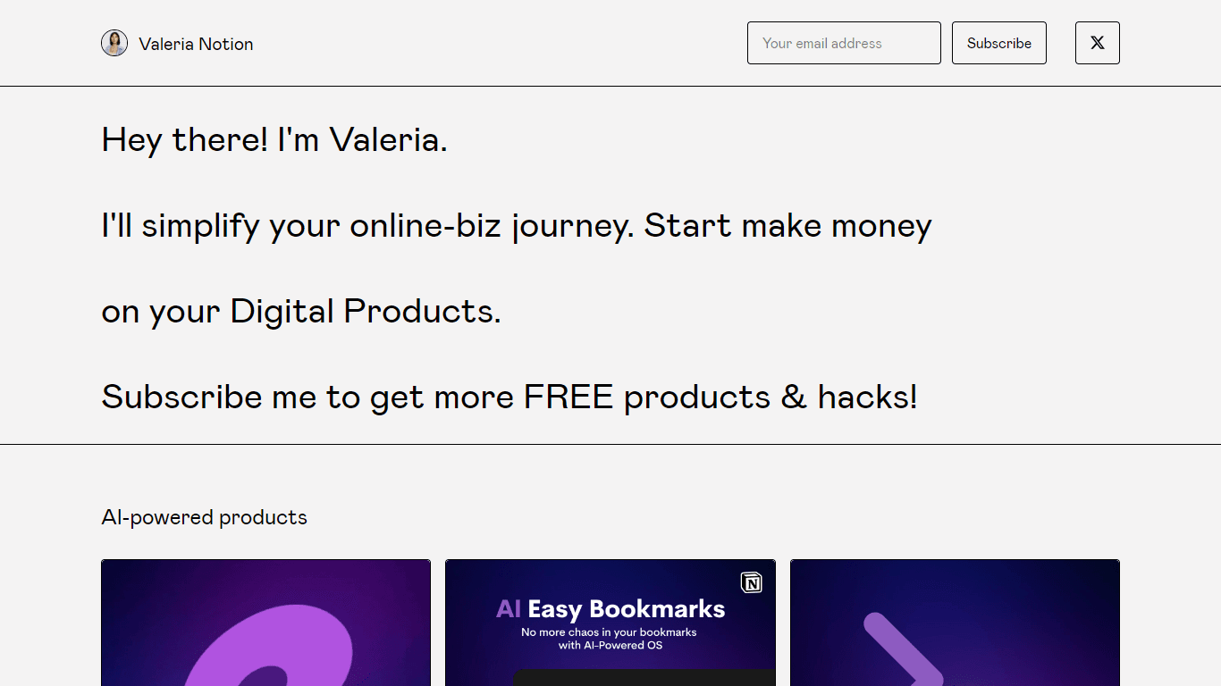 Valeria Notion