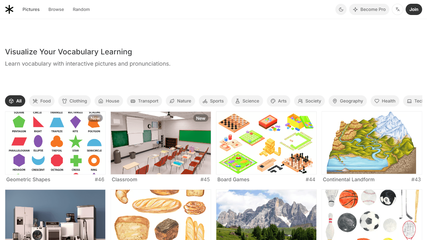 Visual Dictionary