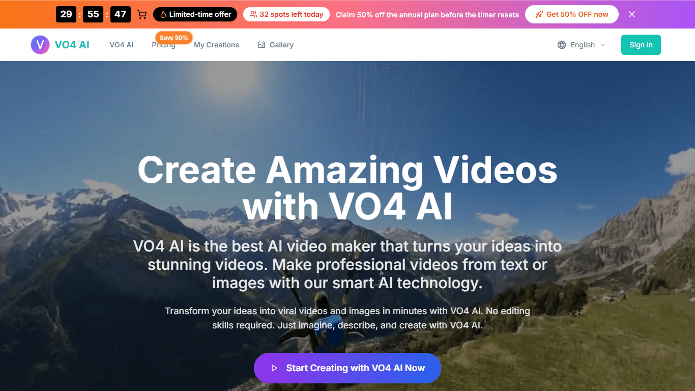 VO4 AI Video
