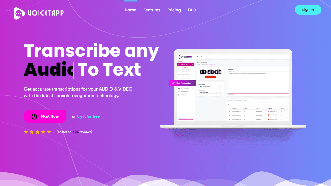 Voicetapp