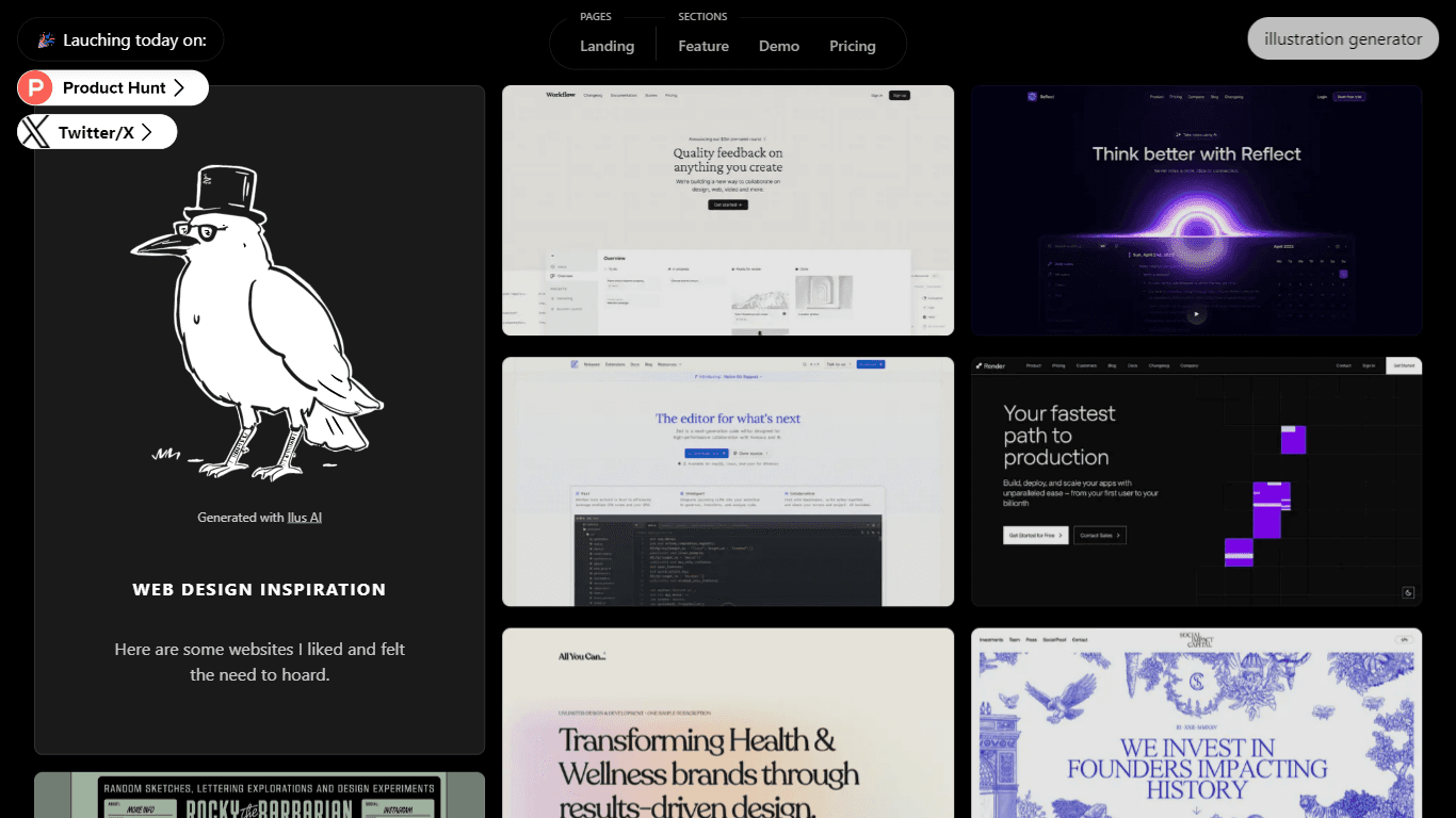 Web Design Inspiration