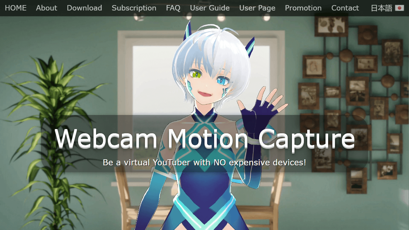 Webcam Motion Capture