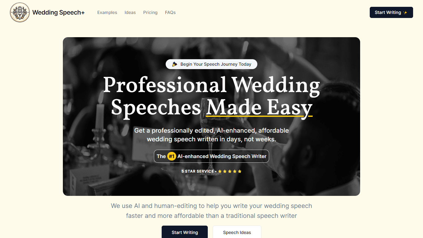 Wedding Speech