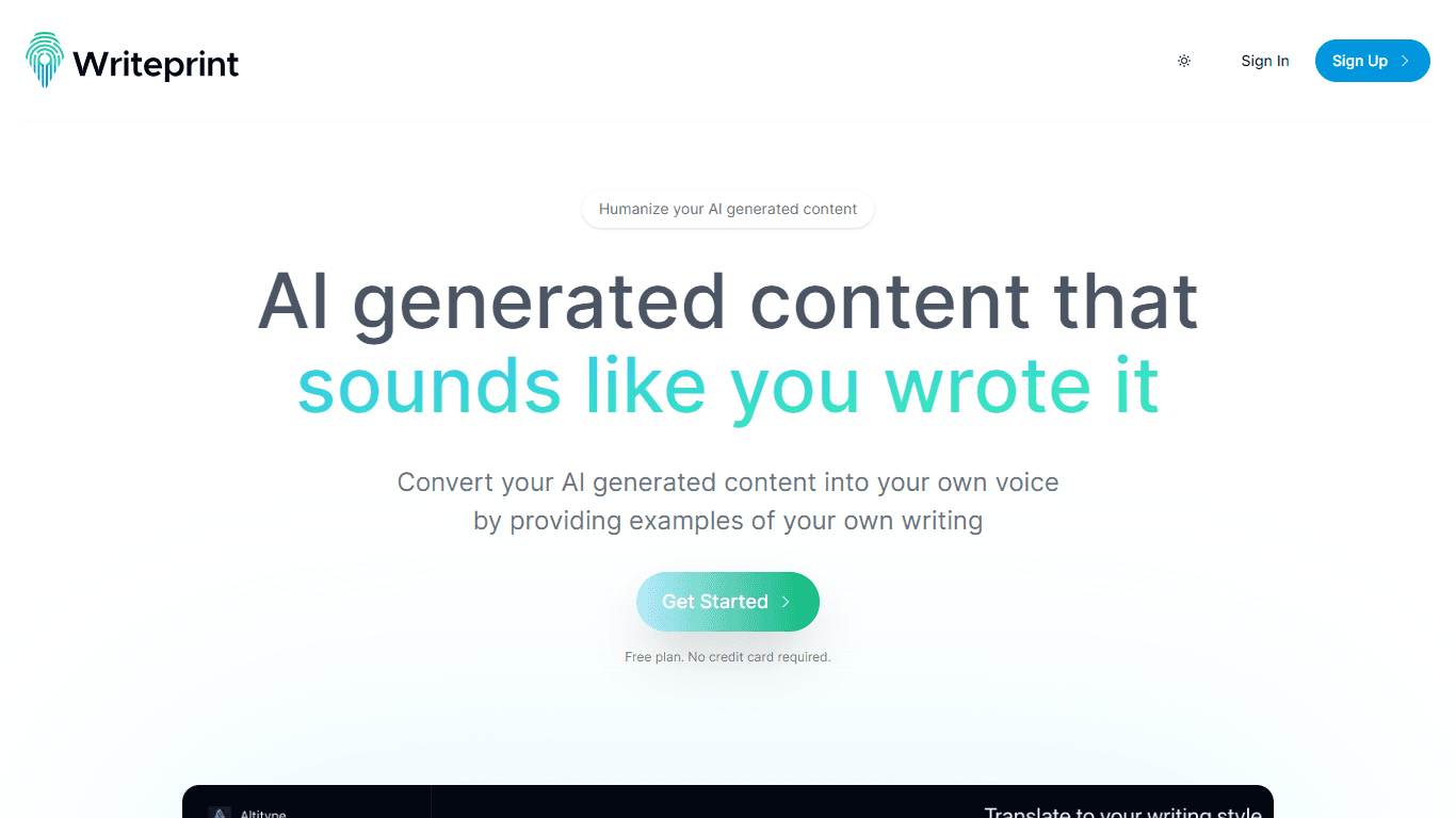 Writeprint.ai