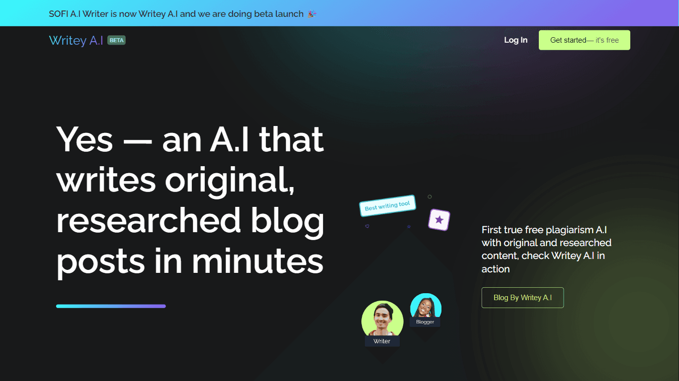 Writey A.I