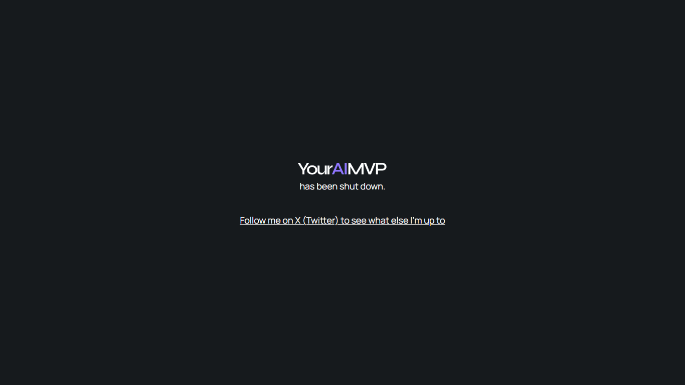 YourAIMVP