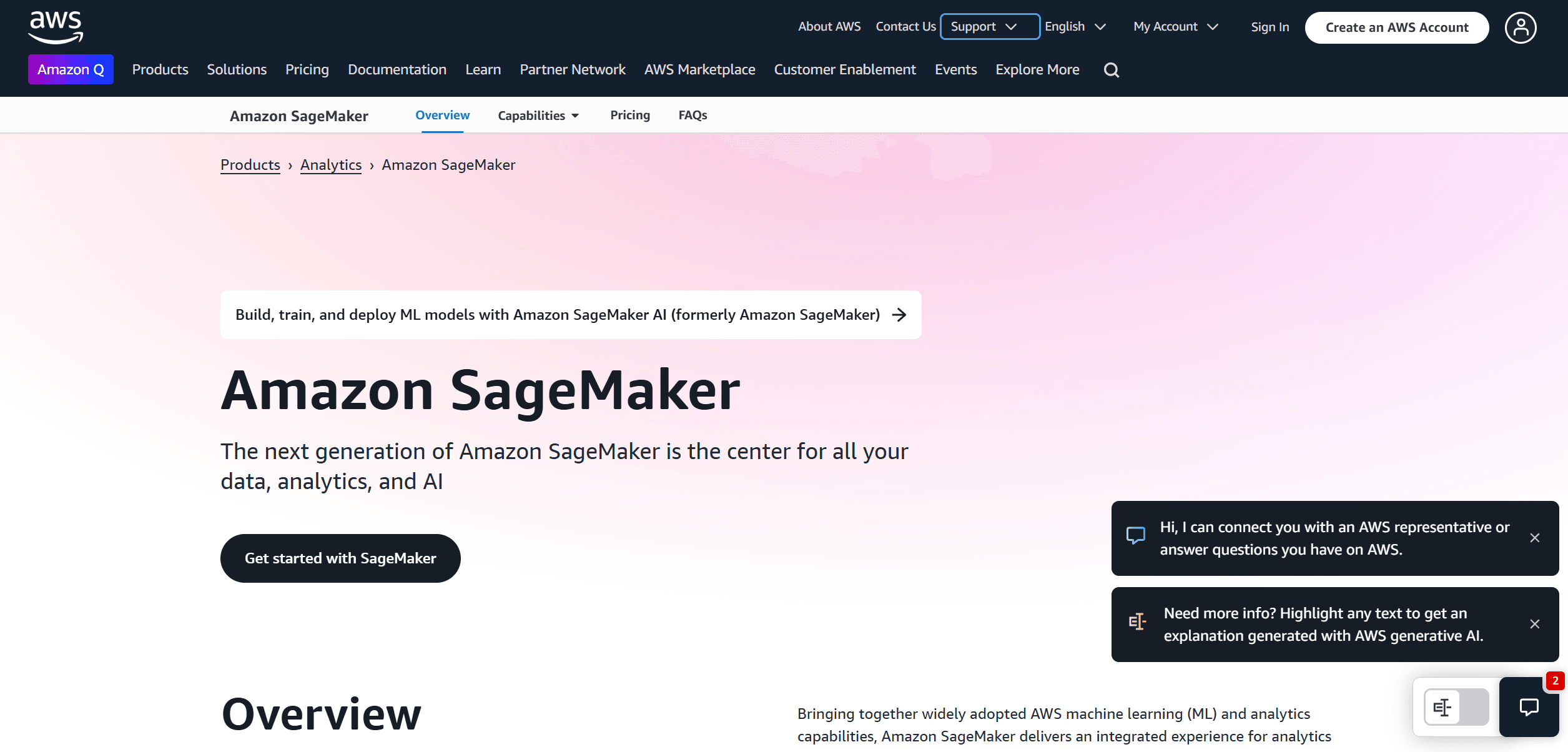 Amazon Sage Maker