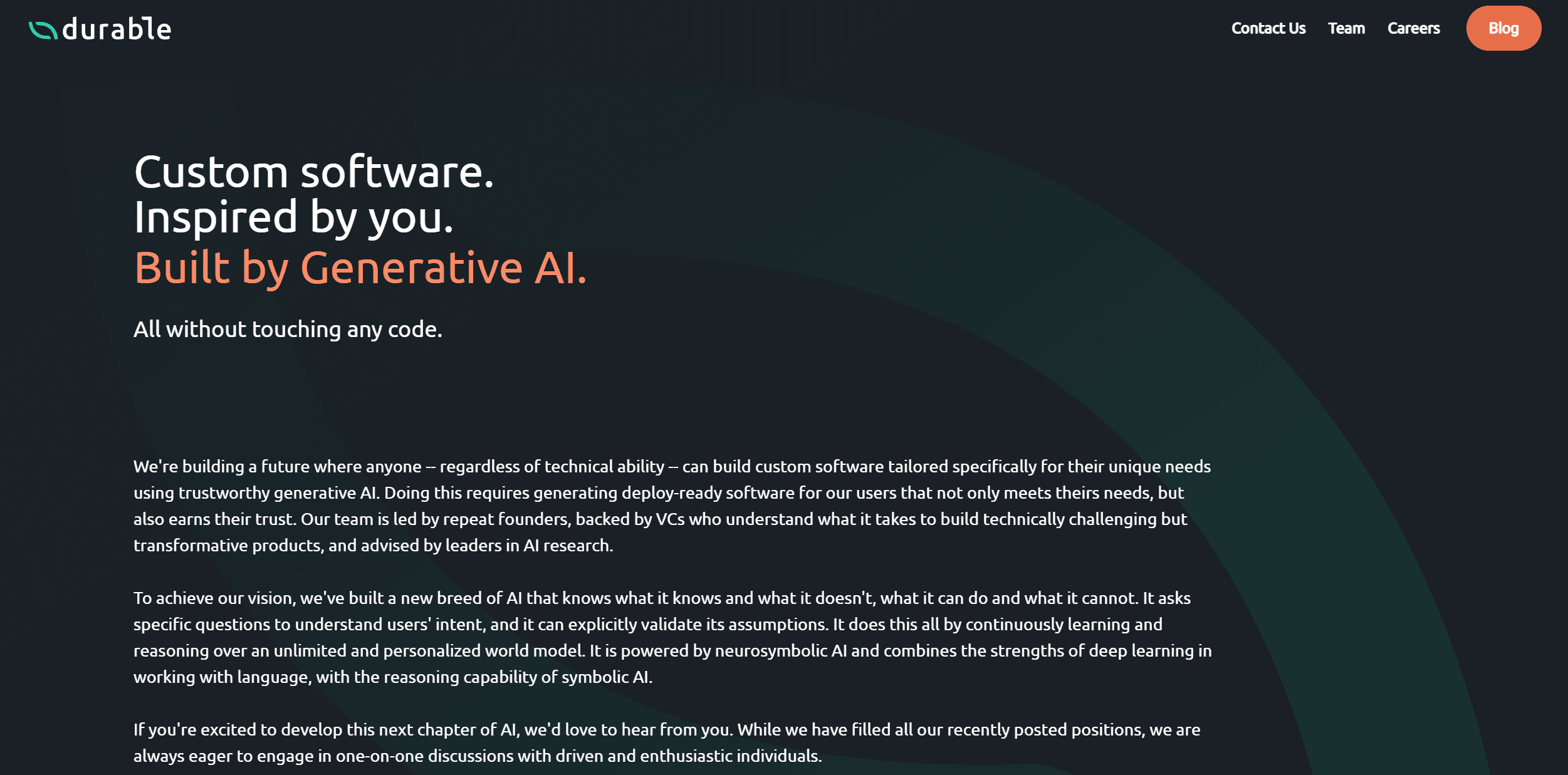 Durable AI