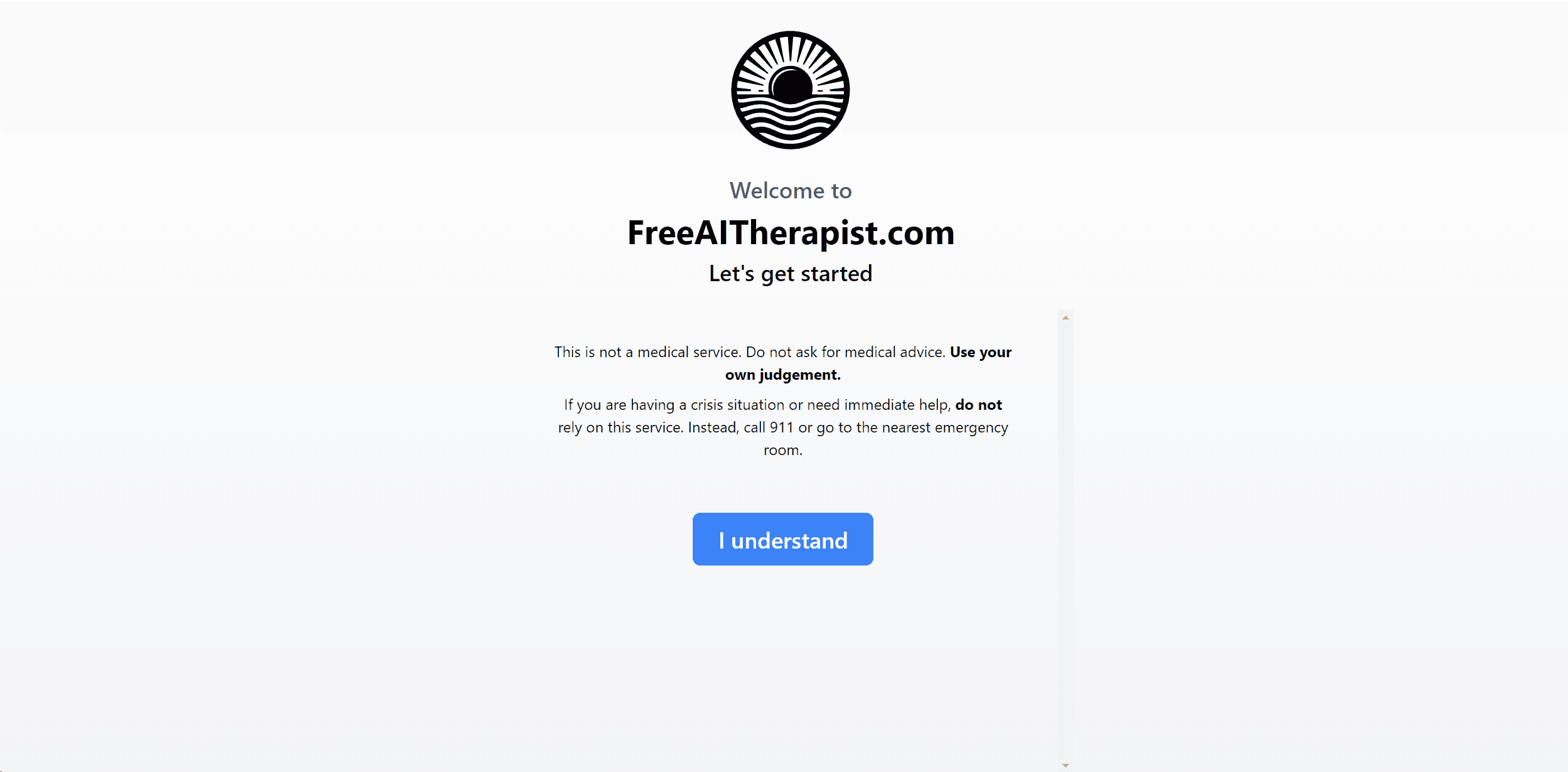 Free AI Therapist