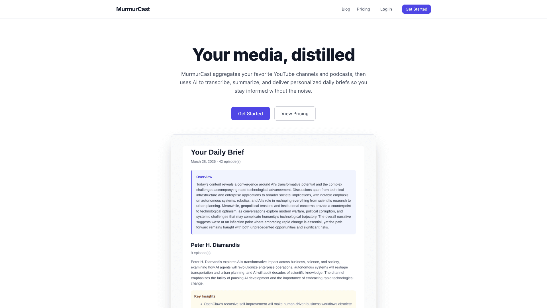 MurmurCast