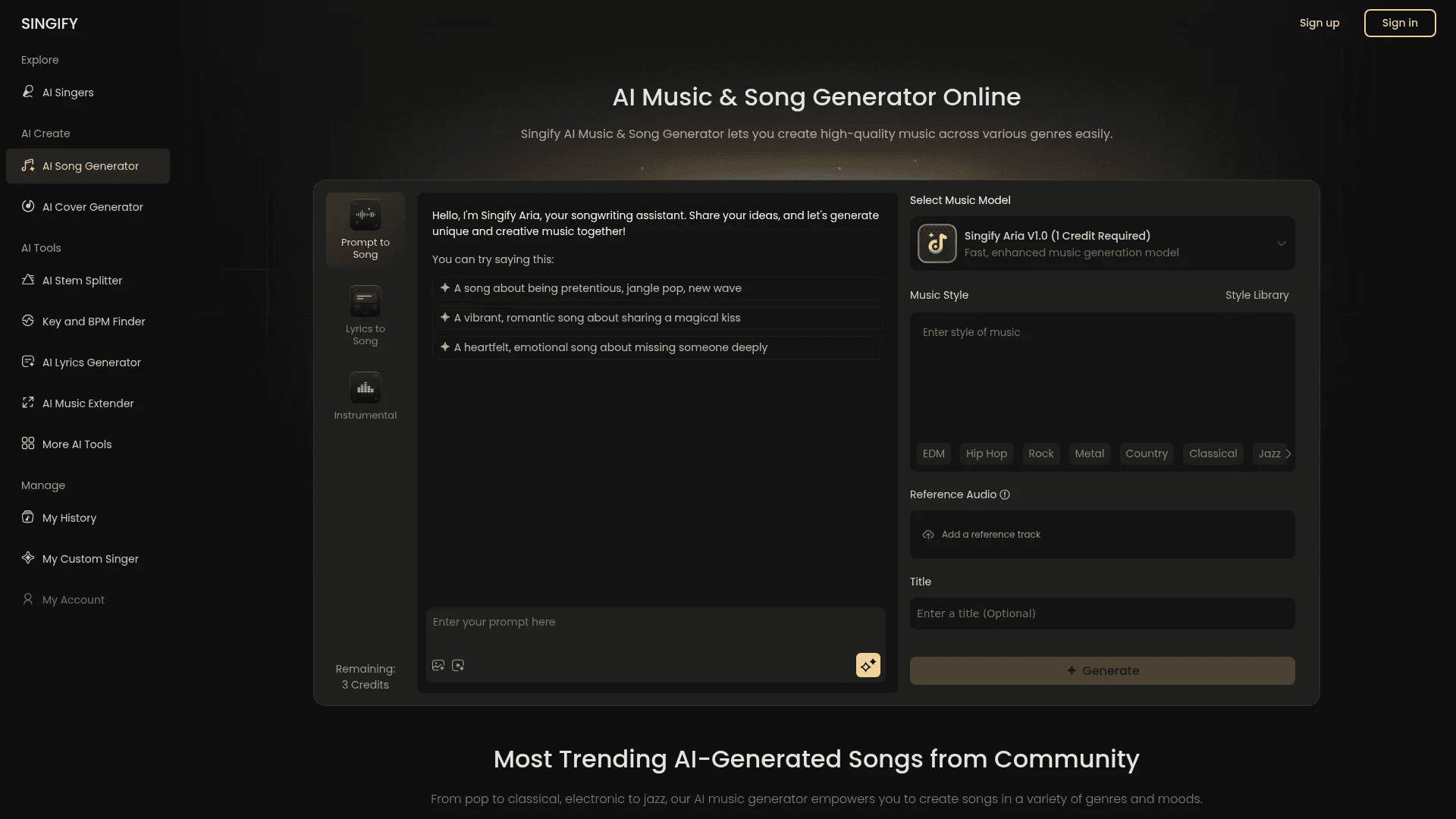 Singify