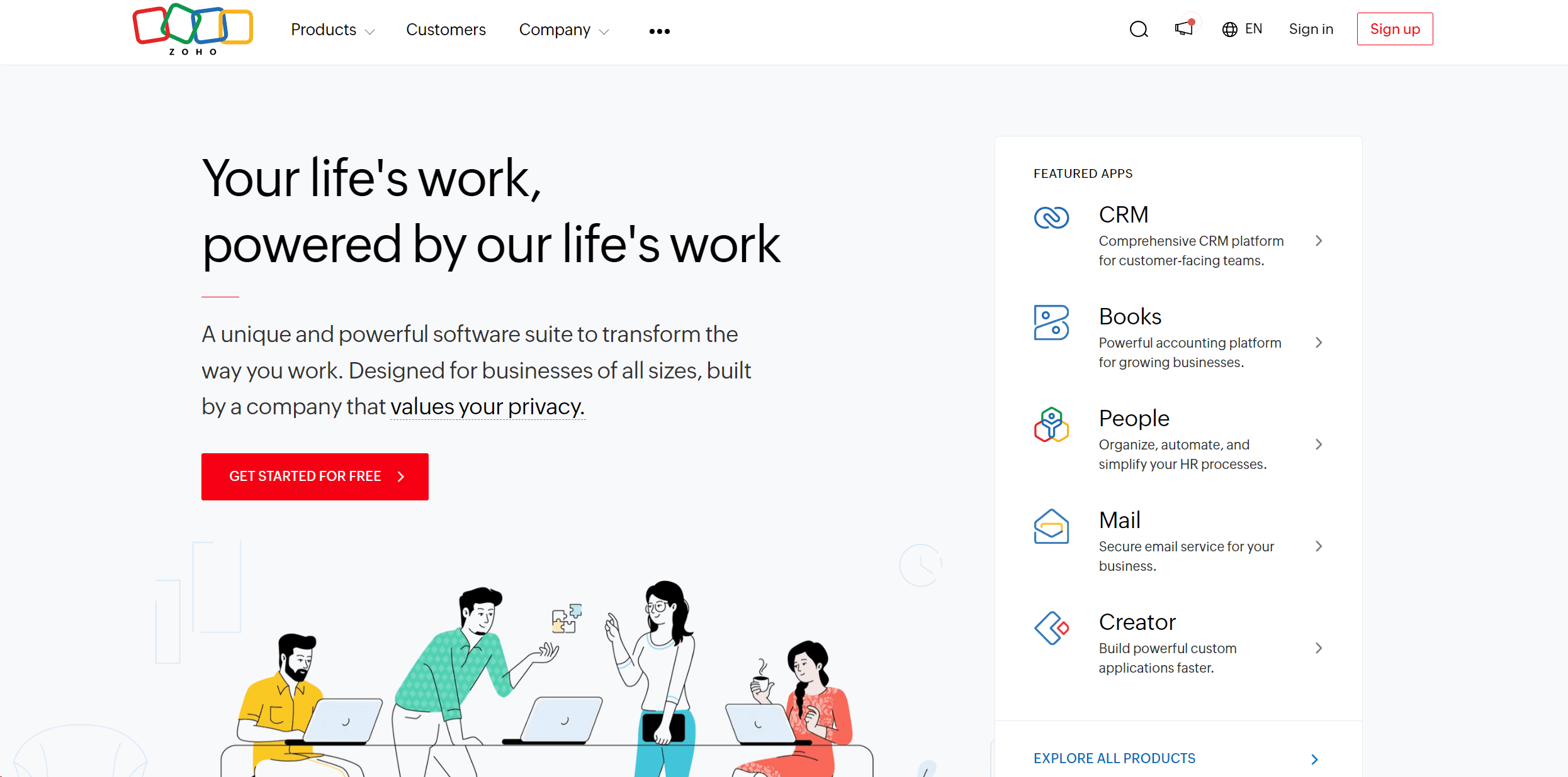 Zoho Social