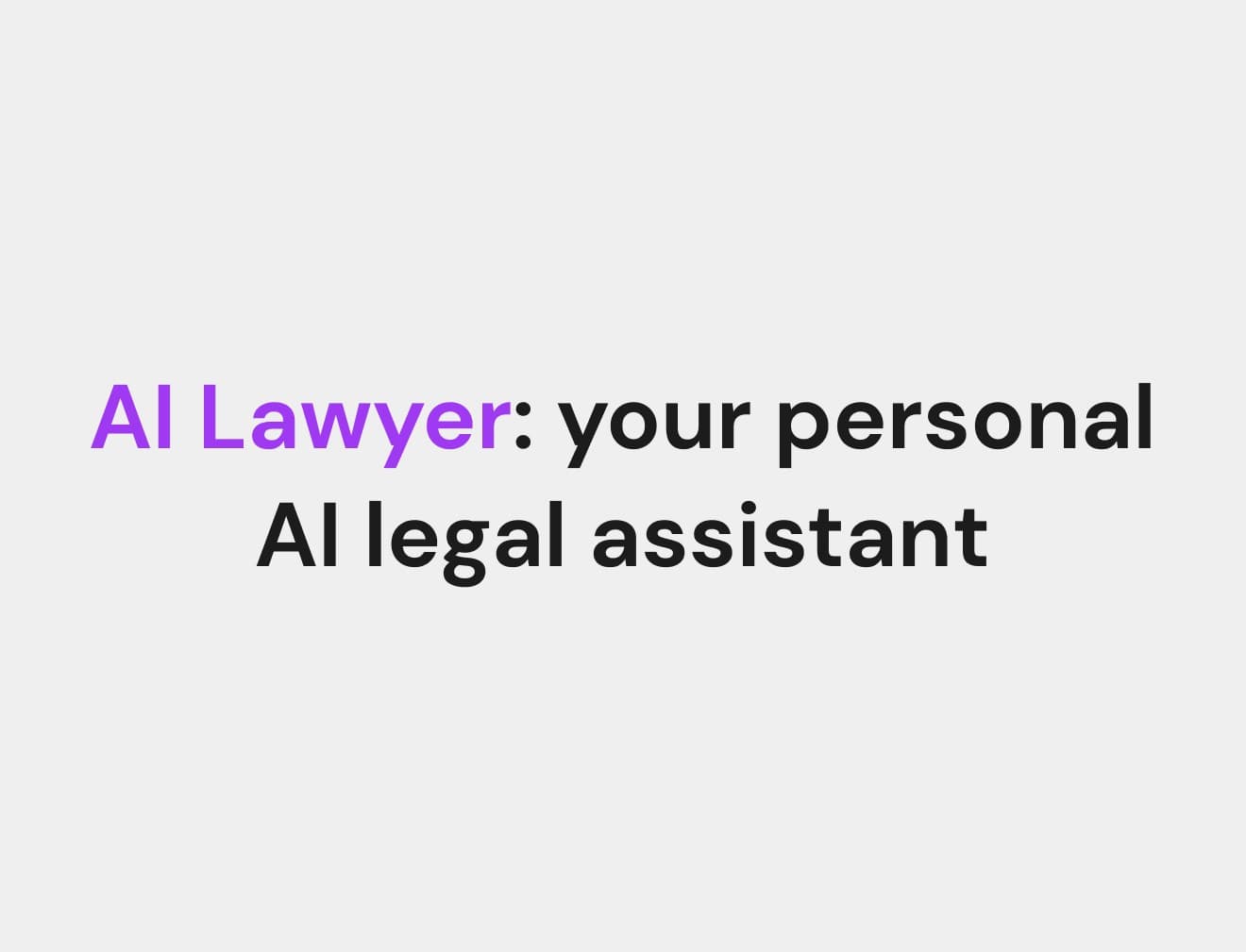 AI-Lawyer