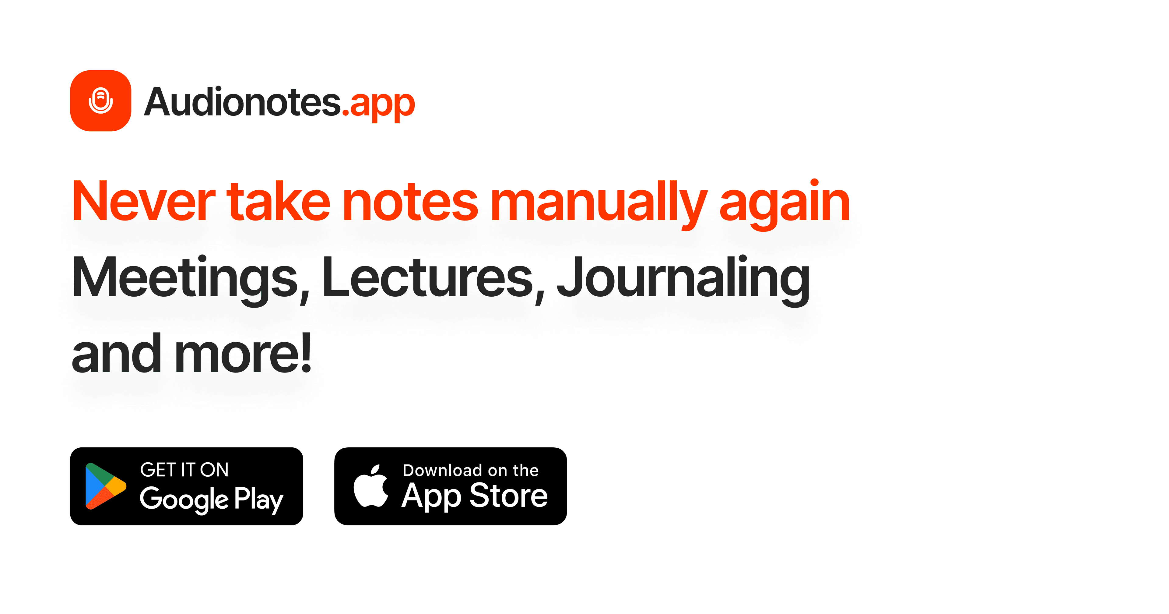 AudioNotes